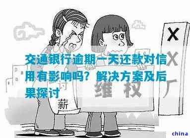 '交通银行最后还款日第二天还款算逾期吗：如何避免？'