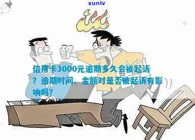 信用卡3000元逾期多久会被起诉：立案标准及可能后果解析