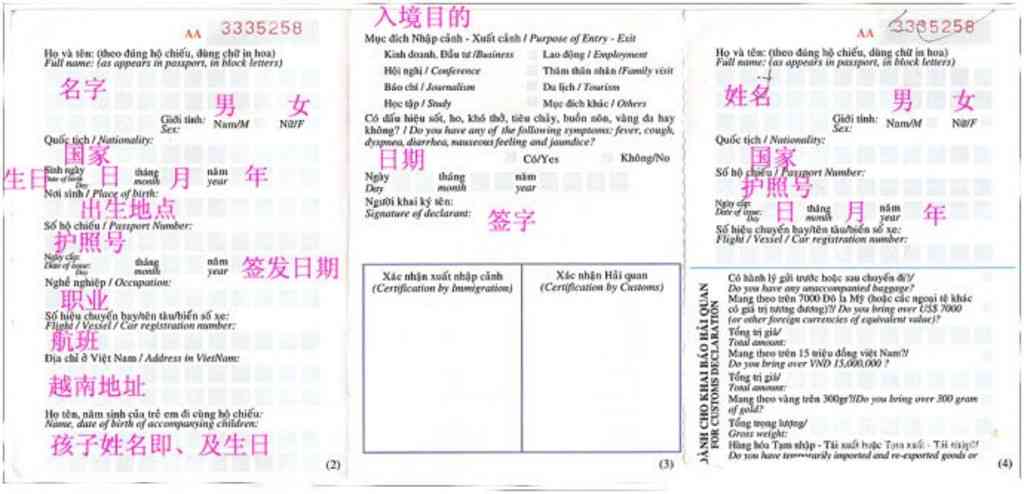 越南签证过期罚款规定：最新、处理方式及罚款金额详解