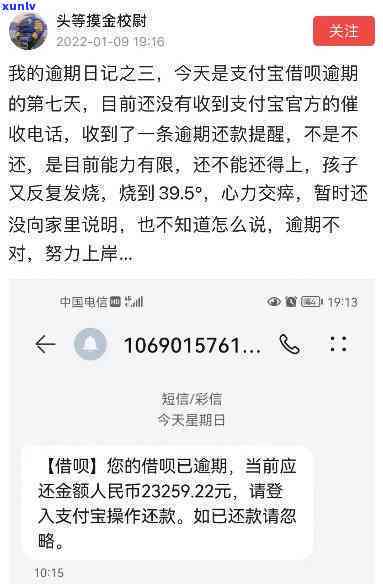 借呗逾期说要上门走访：真实性、通知与后果