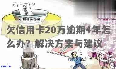 信用卡逾期20万两年怎么办？解决方法和步骤全面解析