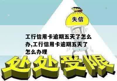 工行信用卡逾期五天会怎么样处理——5万额度逾期影响及应对策略