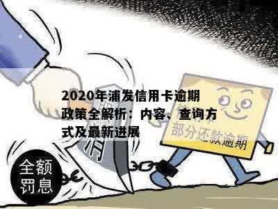 浦发信用卡逾期怎么补救：2020年政策与补办指南