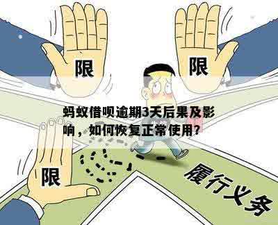 借呗逾期后三天还款，恢复时间及相关影响全解析