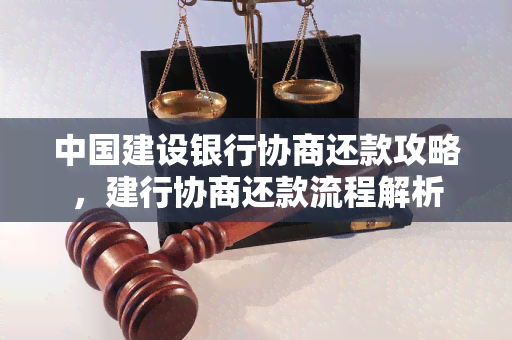 建行协商还款政策解析：如何进行有效的债务协商