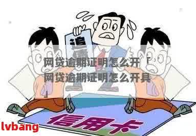 网贷逾期怎么弄：、证明与借款处理全解析