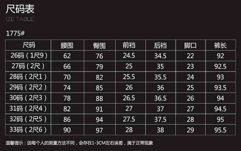 根据身高168cm、体重125kg,为您推荐合适的裤子尺码