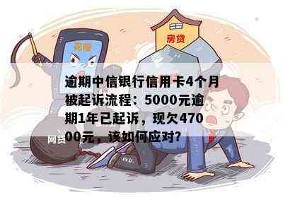 中信逾期五千会起诉吗？中信信用卡5000逾期后果如何？