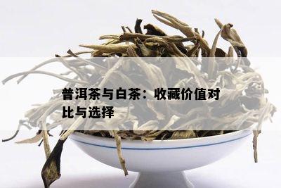 白茶与普洱茶：价格之争，哪种茶叶更显尊贵？