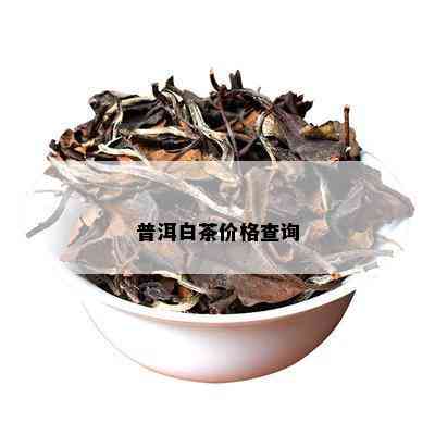 白茶价格和普洱茶价格对比