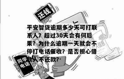 逾期借款后几天内平台会联系本人？逾期还款后果如何避免？解答您的所有疑问