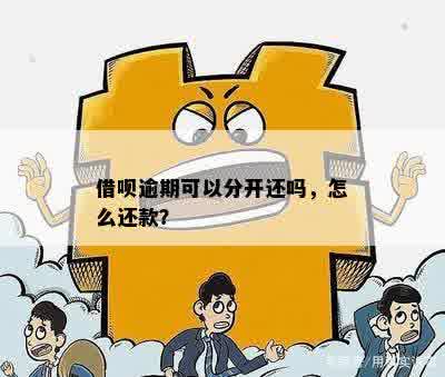 借呗逾期能分笔还吗怎么还款：逾期后的处理方式