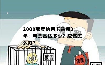 信用卡逾期一个月的费用计算：2000元额度下的实际利息与罚款全解析