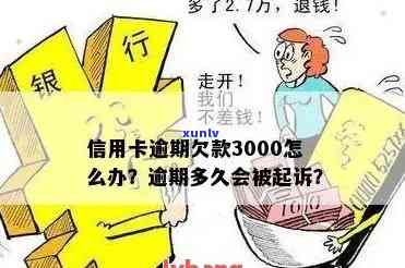 信用卡逾期3000元的处理方法与解决方案全面解析，帮助您尽快解决问题