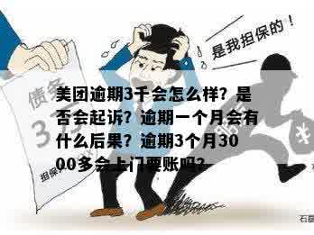 美团逾期3000怎么办？可能产生的后果是什么？