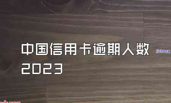 中国信用卡逾期人数2023:数据与预测分析