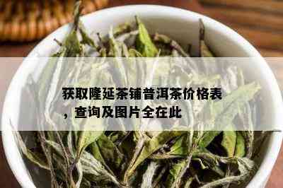 金芽普洱茶价格多少钱一克