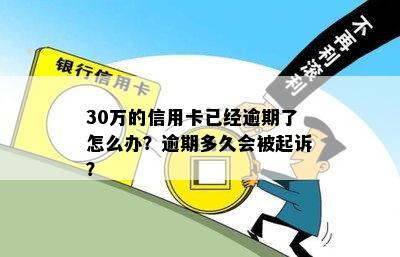 信用卡逾期30万5年