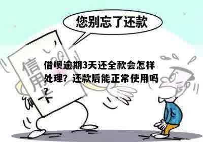 借呗逾期还款：一天、两天还是三天？全额还款要求如何应对？