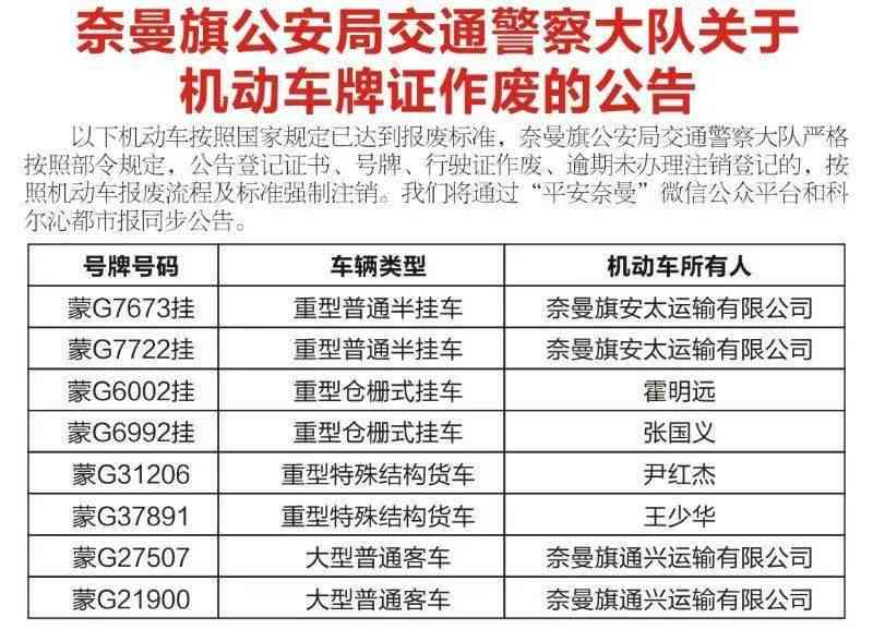 机动车牌证逾期达到多久会显示作废？关于汽车报废标准的新公告