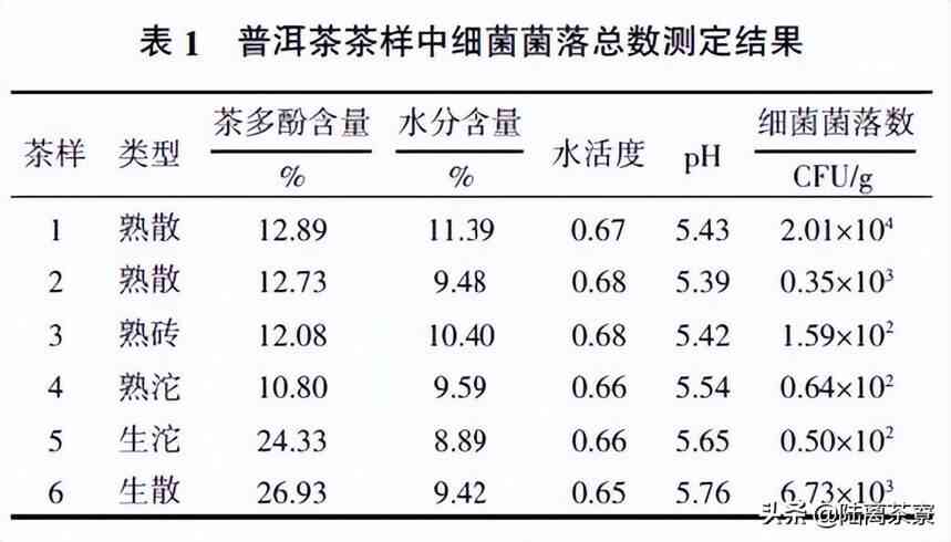 【普洱茶】致病菌多吗？真相揭秘！