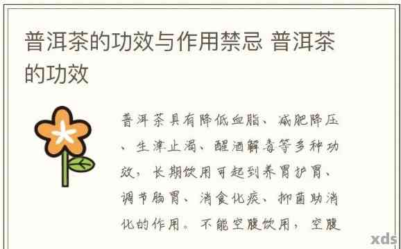 探究熟普洱茶的消炎功效及其对人体健的益处