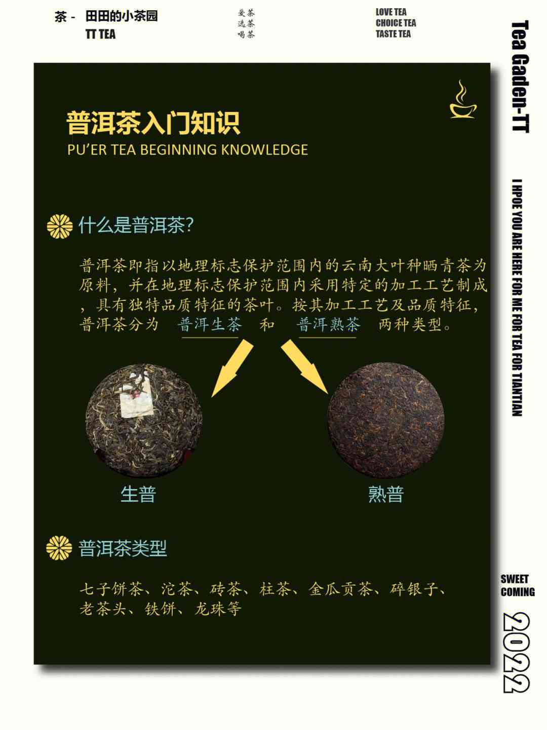 有关普洱茶的相关知识资料