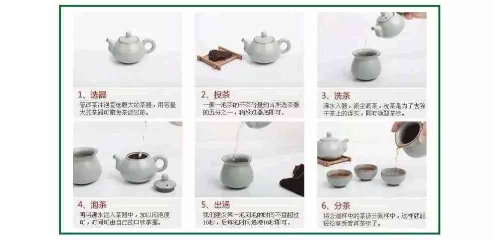 普洱茶冲泡过滤套装使用指南