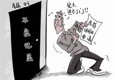 信用卡逾期止付黑名单