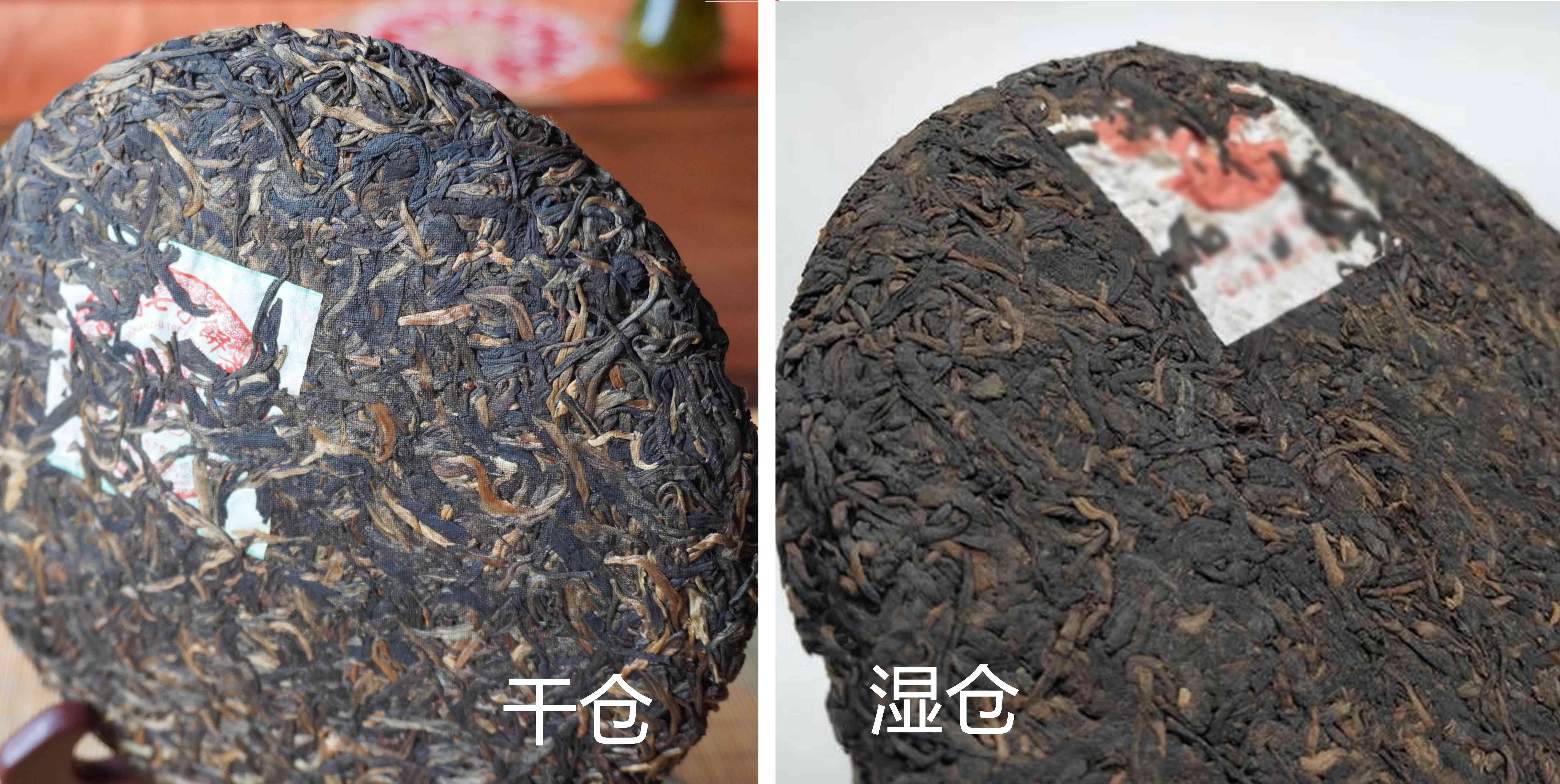 如何判断普洱茶干仓和湿仓