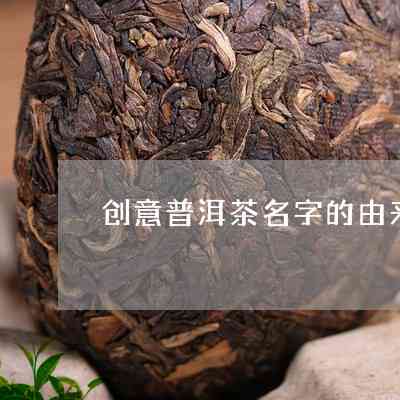 普洱茶系列产品取名的艺术与技巧：如何为你的茶叶命名以吸引更多消费者？