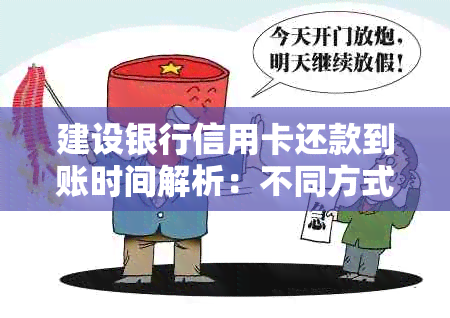 '建行信用卡还款有减免政策吗多久到账：解答疑惑与恢复使用时间'