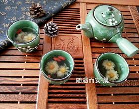 决明子丁香普洱茶三者泡茶