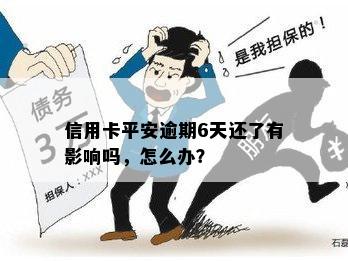 信用卡逾期6天怎么办？平安银行解决方案全解析！