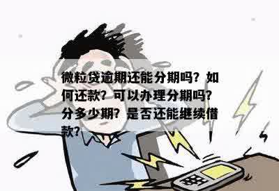 微粒贷还不上可以再分期吗