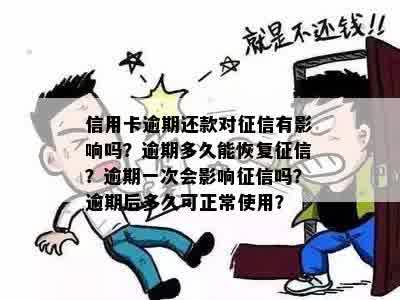 新标题建议：逾期一天还款，受损如何修复？