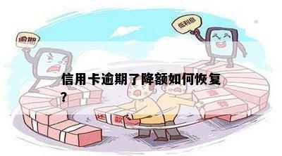 信用卡逾期被降额恢复办理：怎么办？