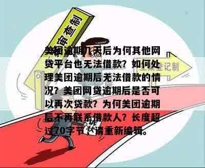 美团逾期还款一天后，为何无法再次借款？解决方法全解析