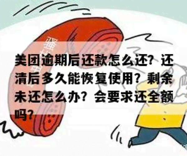 美团期还款后再次逾期处理方式