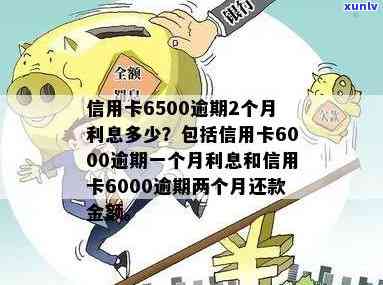 信用卡6000逾期3年应还、6000逾期1天、2年以及1个月的利息和是否会上门