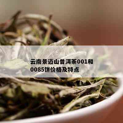 云南景迈山普洱茶饼0085:价格，对比，芳砖，正品鉴别