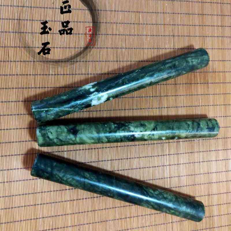 岫玉皮子料油石线