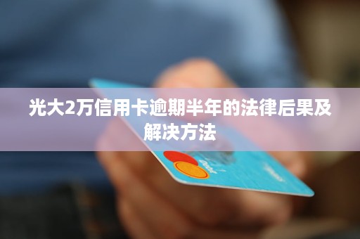 五万信用卡逾期可能带来的后果与解决方法