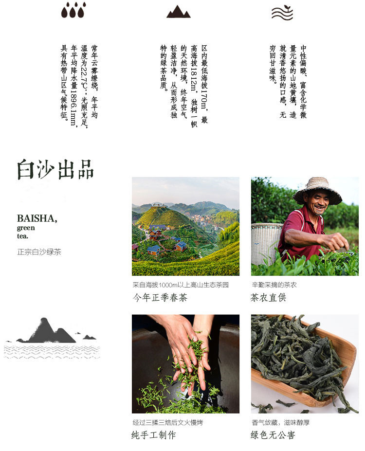 白沙香茗园绿茶价格表，海南白沙香茗园茶厂，白沙绿茶高香茶，一斤多少？