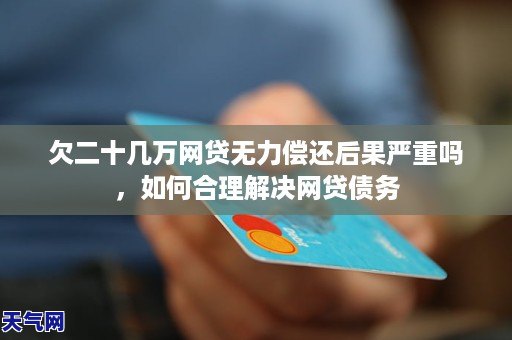 面对20万网贷无力偿还的困境，你应当如何应对？这里有全面的解决方案！