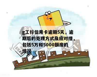 工行逾期5天的信用卡会被停用吗？处理建议及长达5年的逾期5000元案例分析