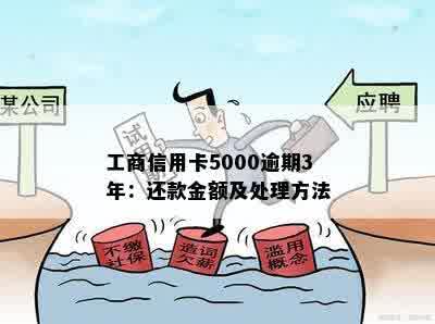 工商银行信用卡5000逾期5年以上的处理方法和后果