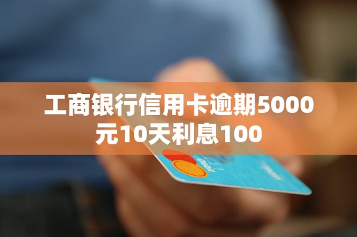 工商银行信用卡5000逾期5年以上的处理方法和后果