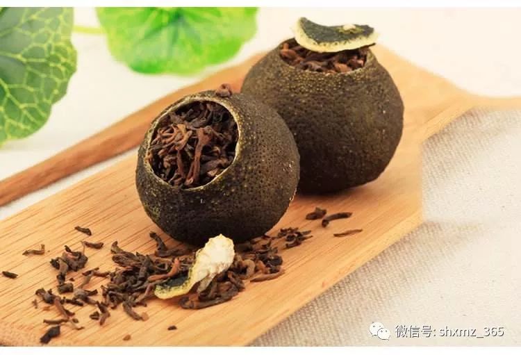 新 '小青柑普洱陈皮茶：清肺化痰的健之道，缓解疲劳的神奇之选'