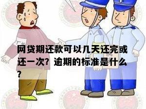 一年期限的网贷还款方式是否可行？